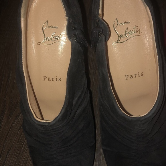 Christian Louboutin Peep Toe Heels - Picture 3 of 5